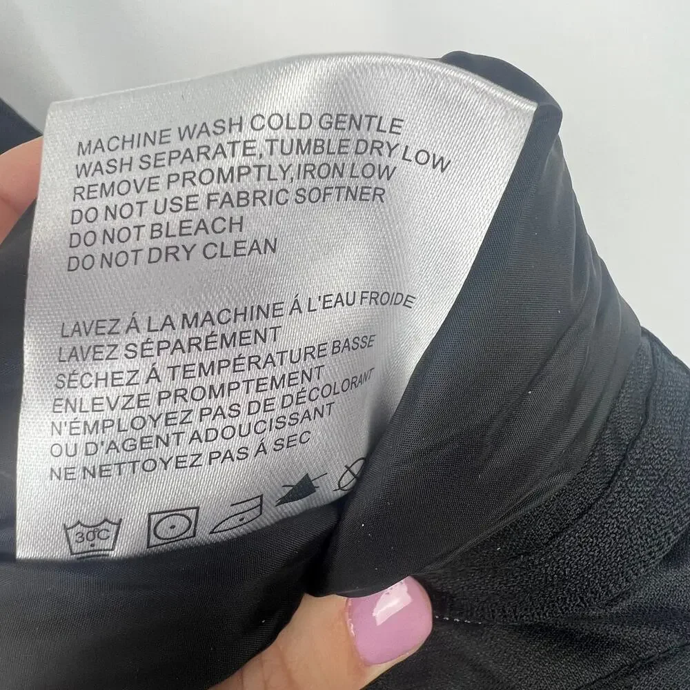 New Hisea Size Medium Black Women's Snow Ski Insulated Pants